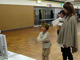 セーバー指導中3